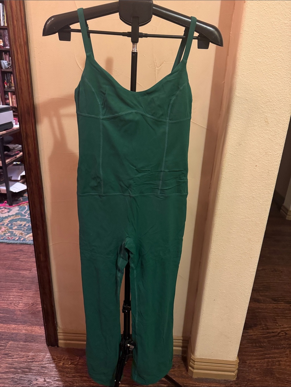 FP Movement by Free People Emerald Green Sleeveless Jumpsuit